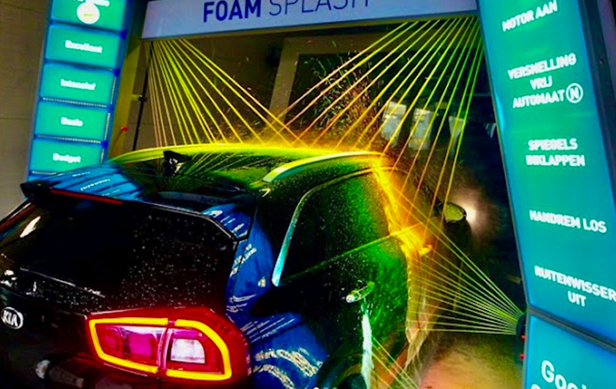 Wasbeurt bij Gooise Carwash