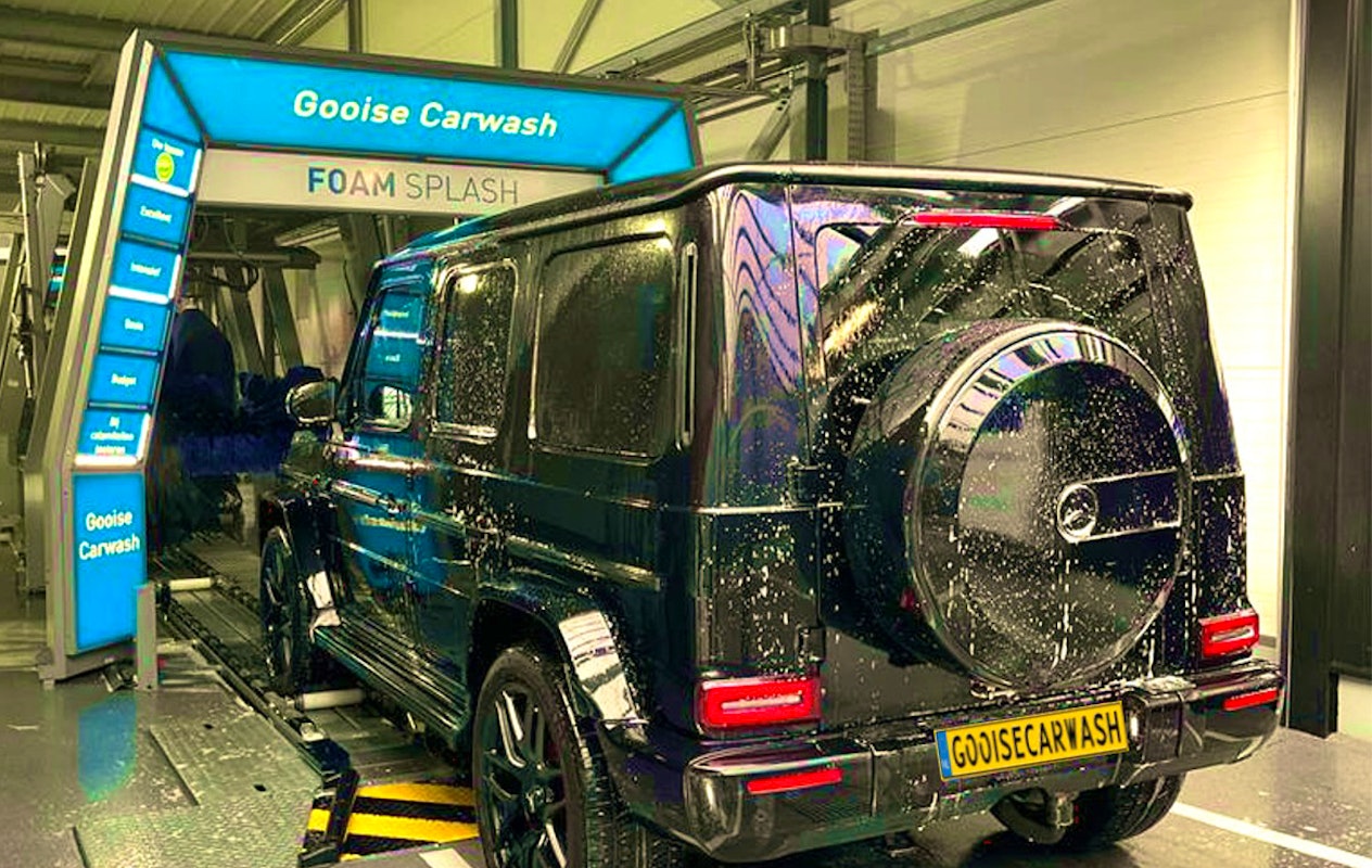 Wasbeurt bij Gooise Carwash