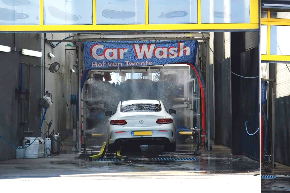 Wasbeurt bij Hof van Twente