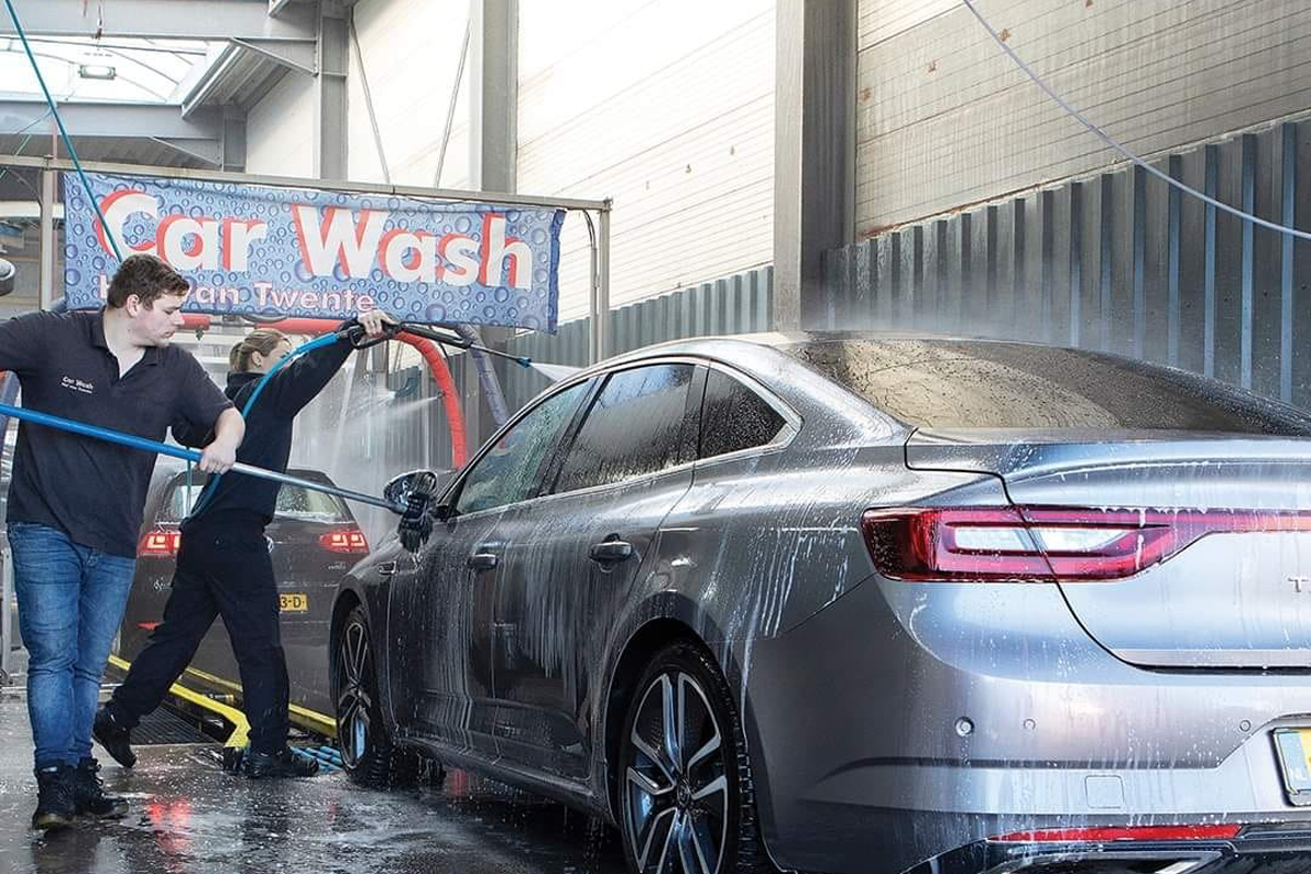 Wasbeurt bij Hof van Twente