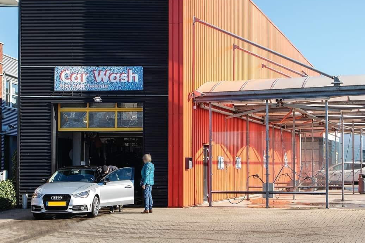 Wasbeurt bij Hof van Twente