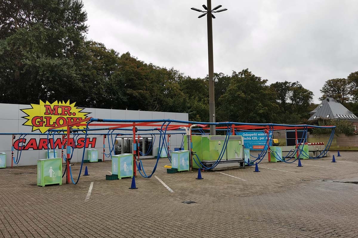 Wasbeurt bij Mr. Glow in Wassenaar
