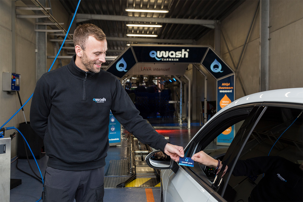 Wasbeurt bij Qwash