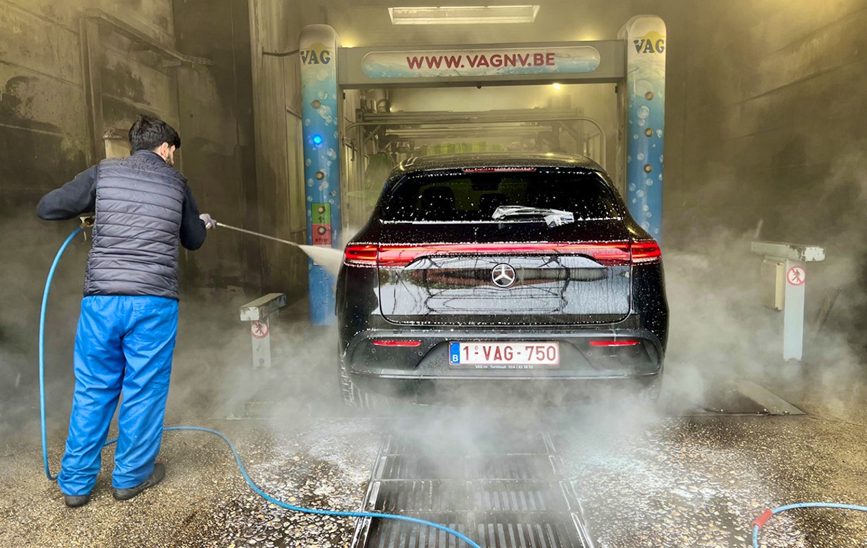 Wasbeurt bij VAG Carwash