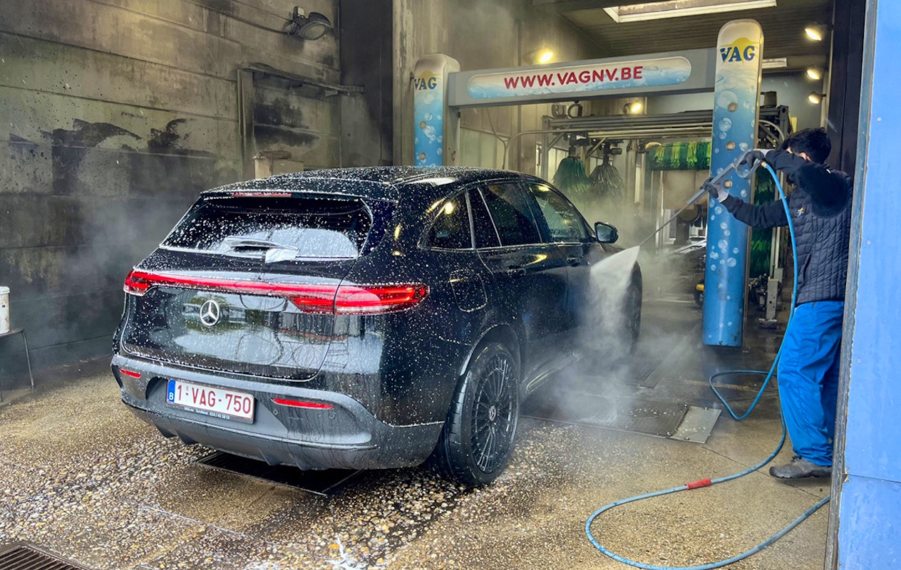 Wasbeurt bij VAG Carwash