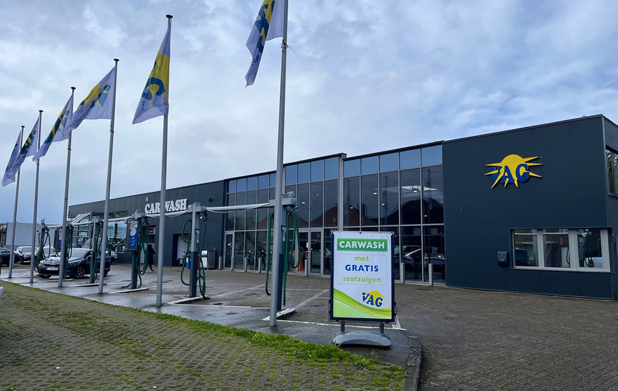 Wasbeurt bij VAG Carwash