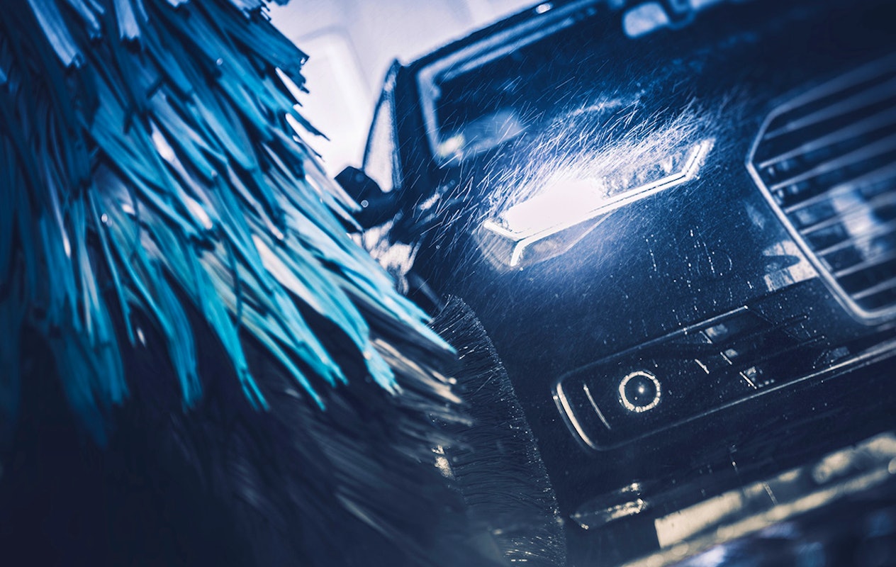 Wasbeurt bij VAG Carwash