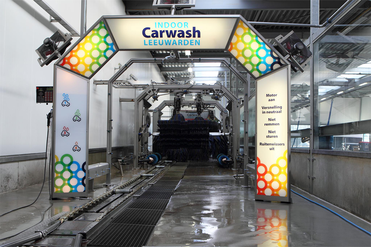 Wasbeurt bij XL Indoor Carwash Leeuwarden
