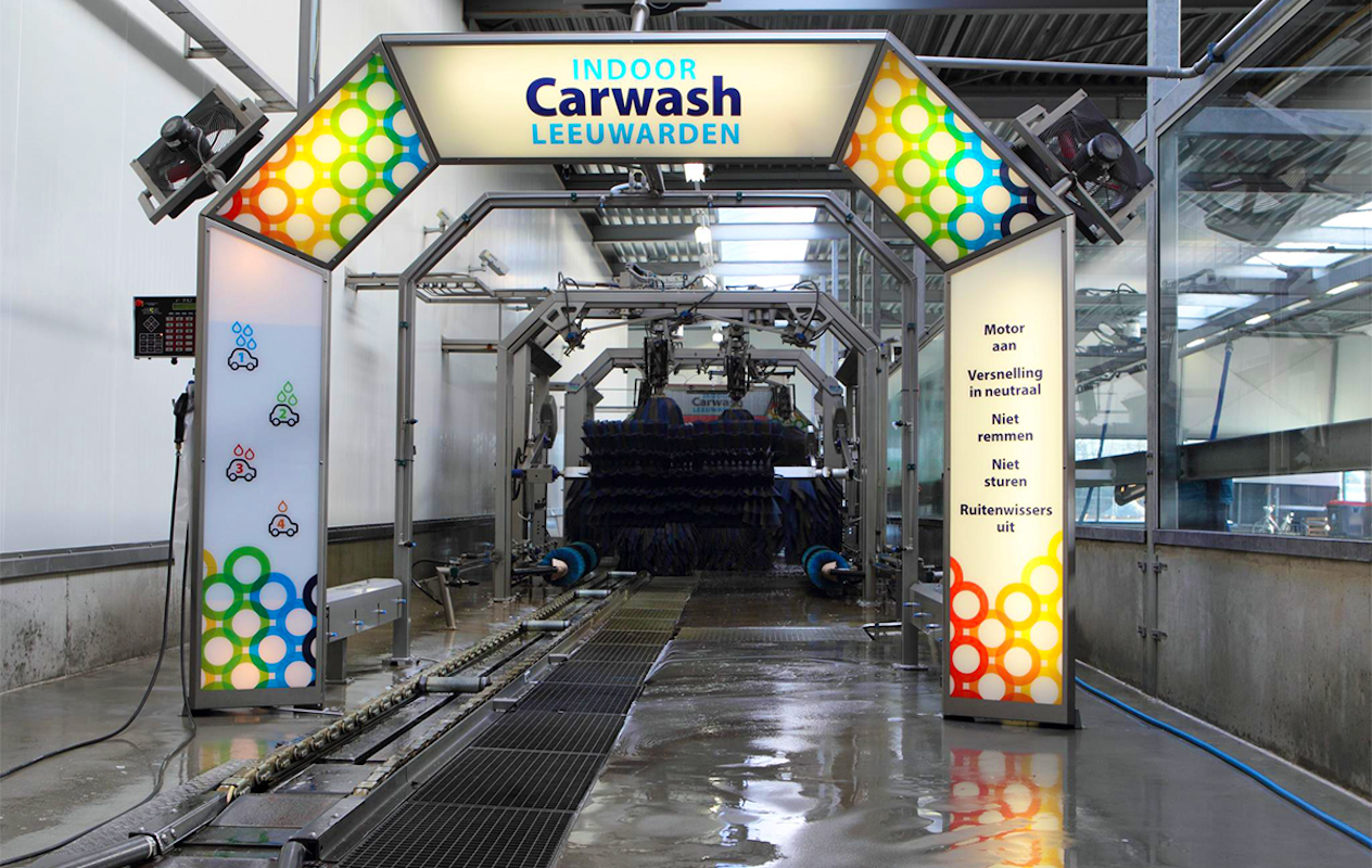 Wasbeurt bij XL Indoor Carwash Leeuwarden