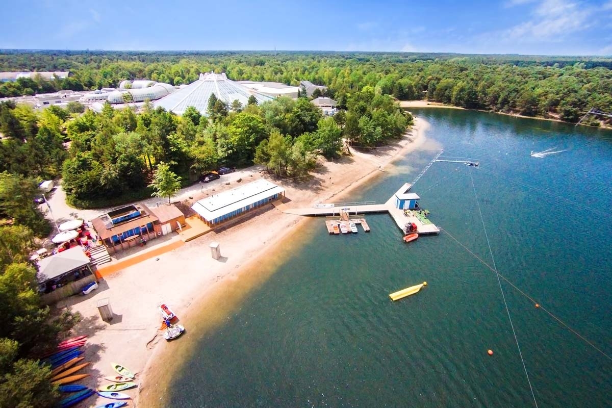 1,5 uur waterskiën bij Waterskicentrum de Vossemeren