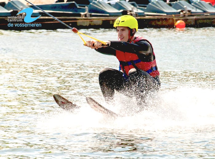 1,5 uur waterskiën bij Waterskicentrum de Vossemeren