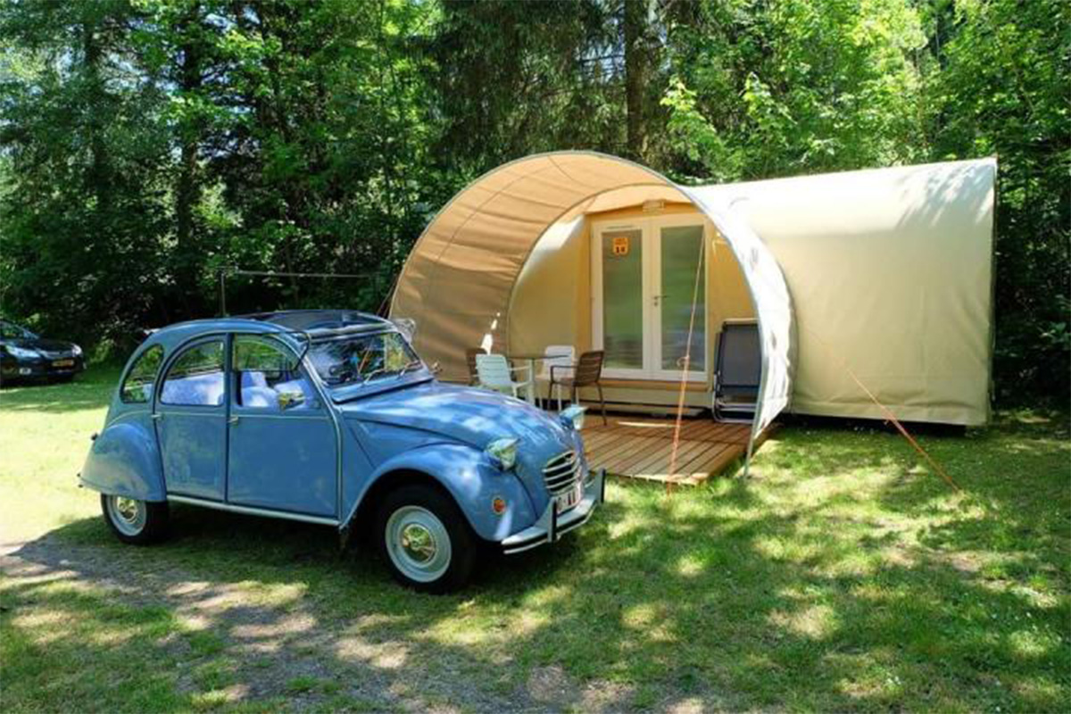 3 of 4 nachten verblijven in een Glamping in de Belgische Ardennen