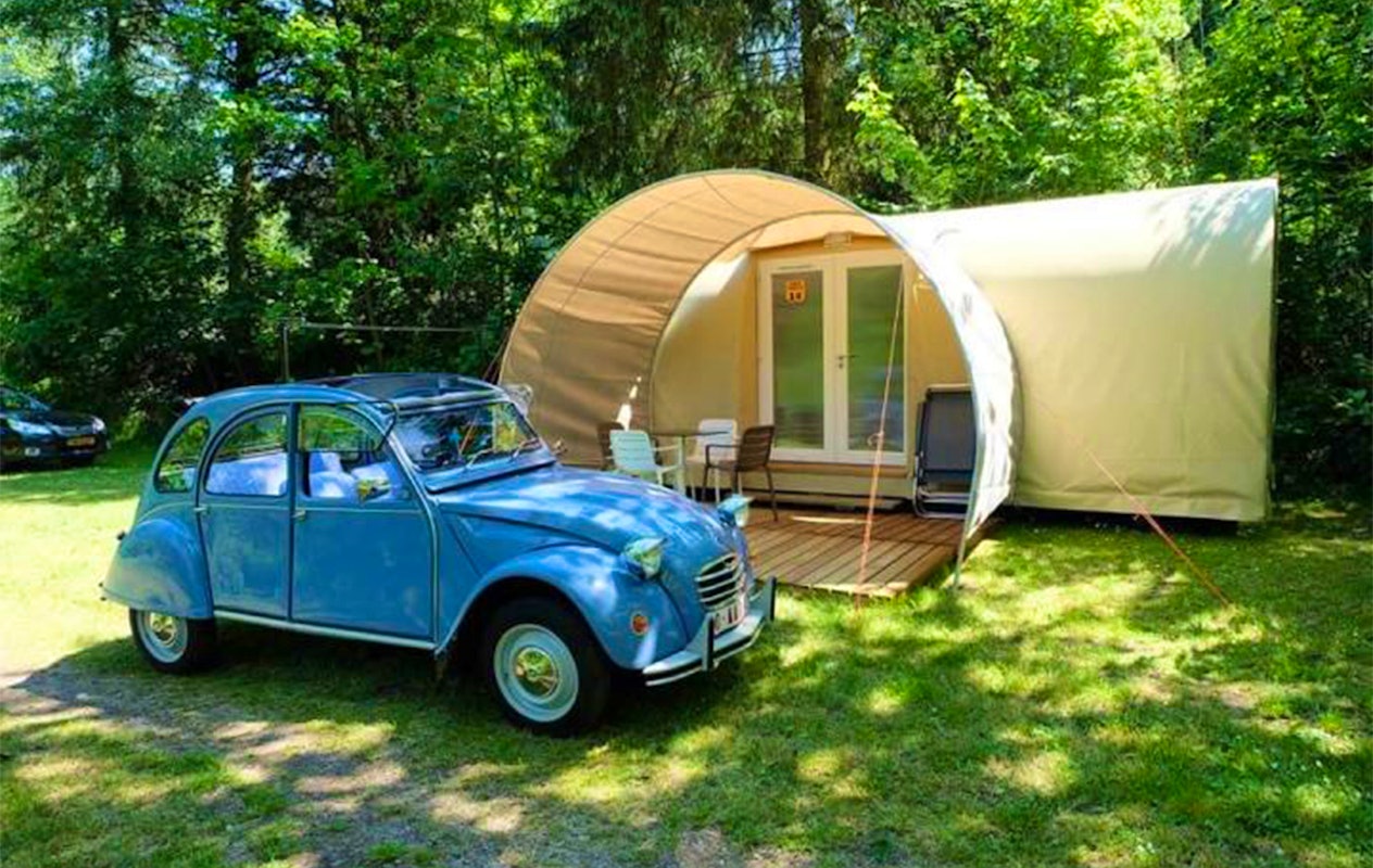 3 of 4 nachten verblijven in een Glamping in de Belgische Ardennen
