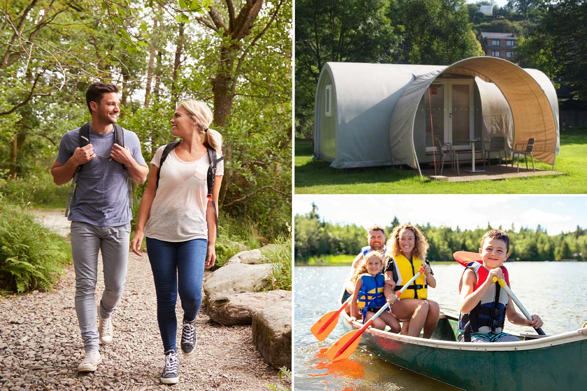 3 of 4 nachten verblijven in een Glamping in de Belgische Ardennen