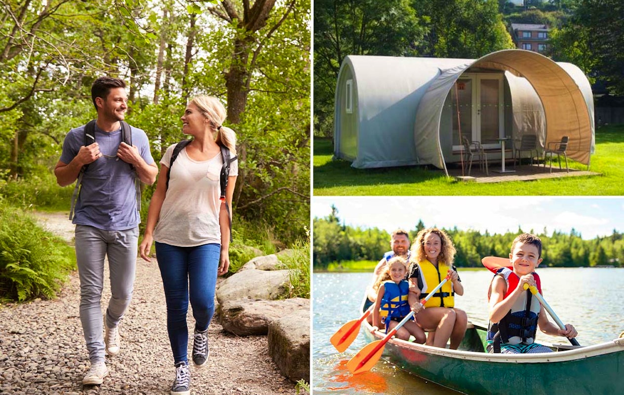 3 of 4 nachten verblijven in een Glamping in de Belgische Ardennen