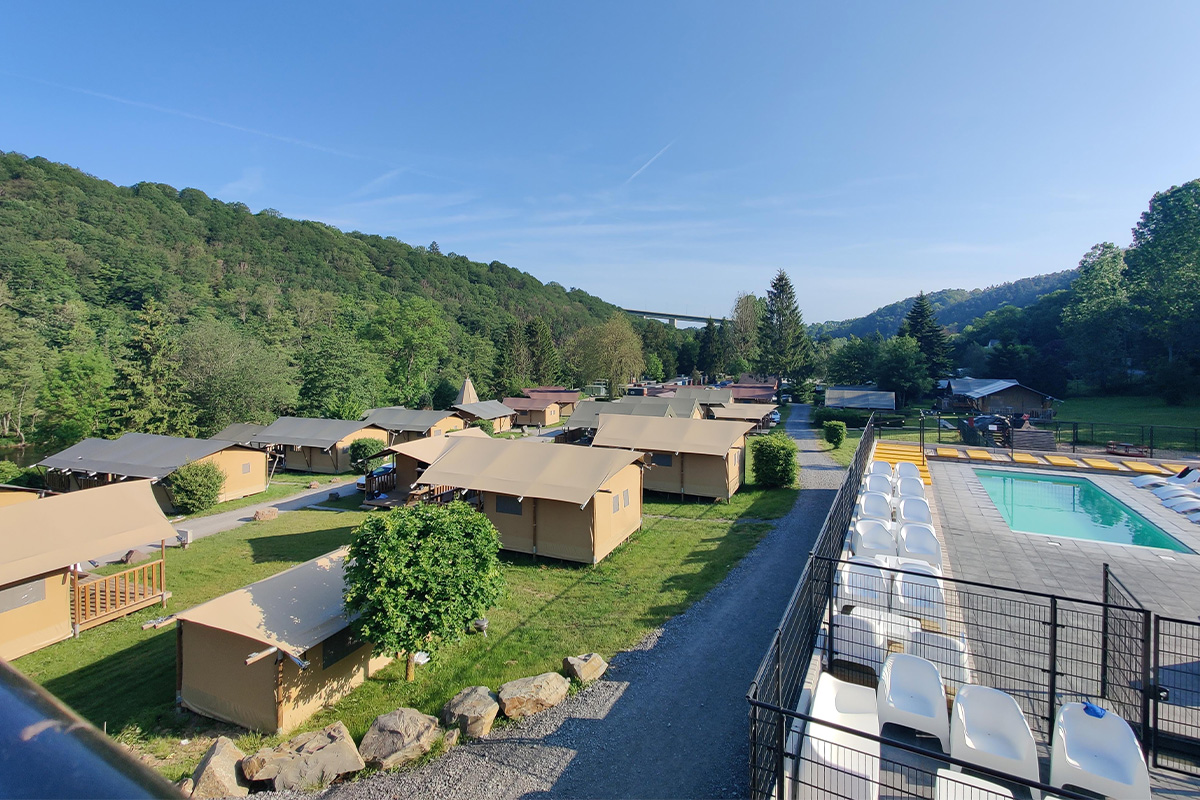 3 of 4 nachten verblijven in een Glamping in de Belgische Ardennen