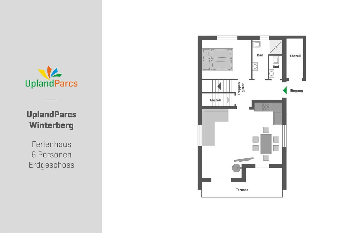 3, 4 of 6 overnachtingen bij UplandParcs Winterberg
