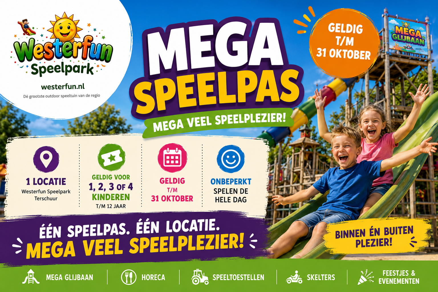 Speelpark Westerfun Mega Speelpas