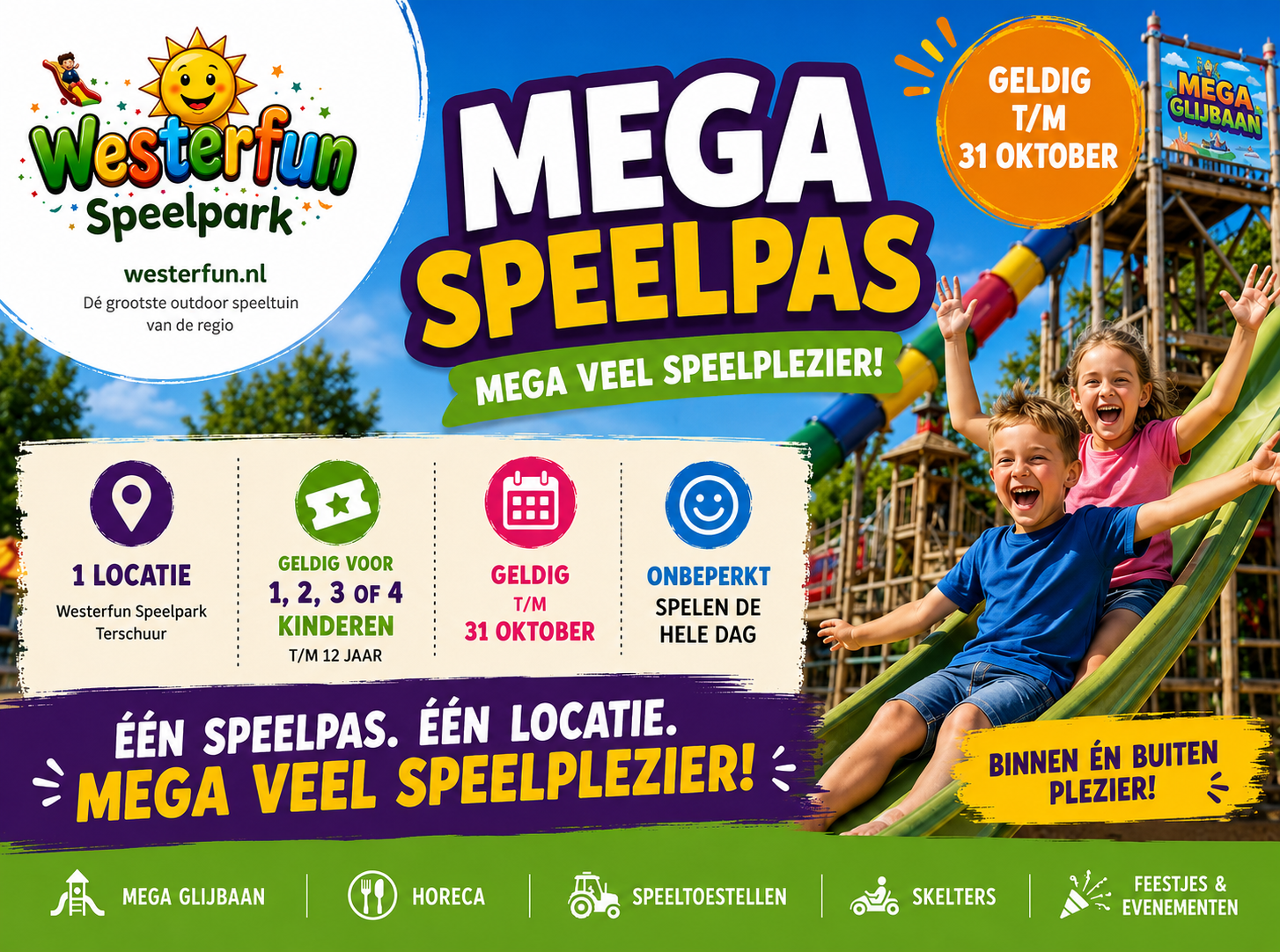 Speelpark Westerfun Mega Speelpas