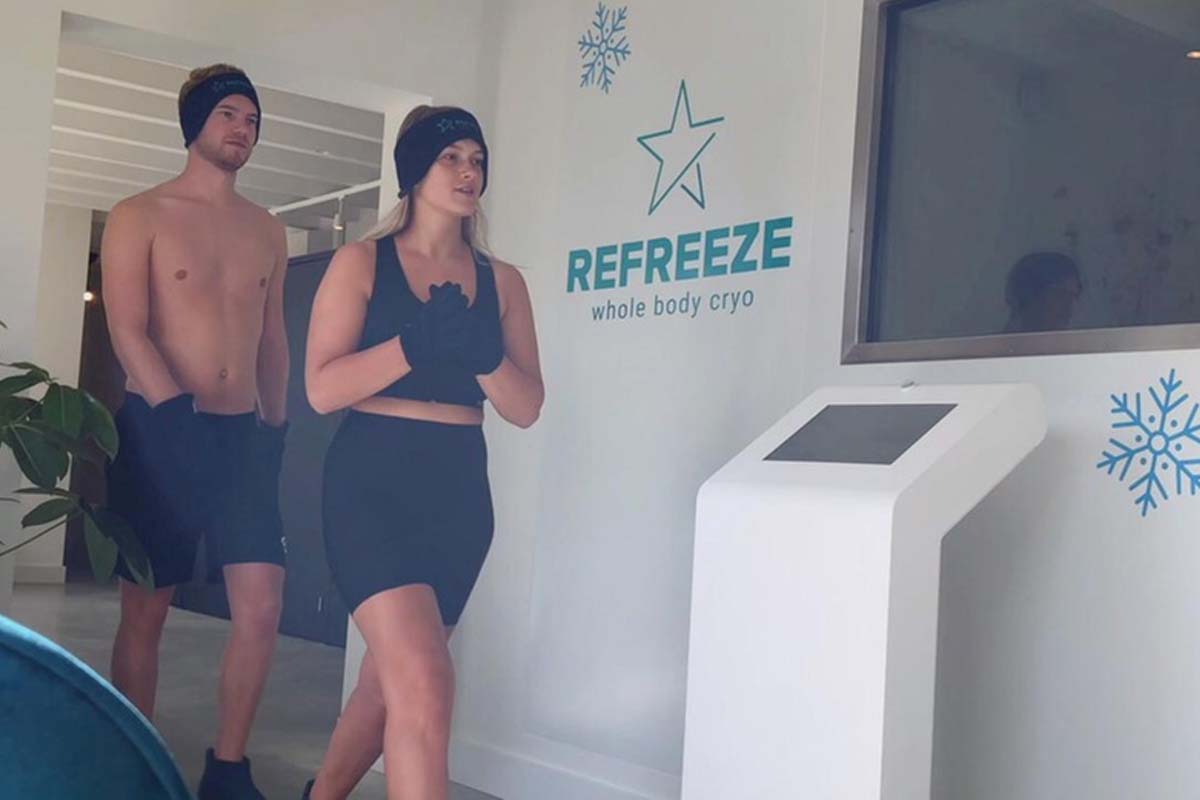 2 behandelingen Whole Body Cryotherapie bij Refreeze