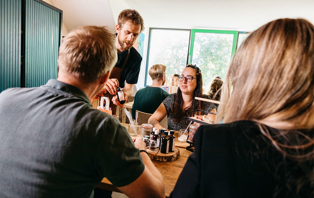 Workshop parfum, zeep & bodyscrub maken bij Fundustry