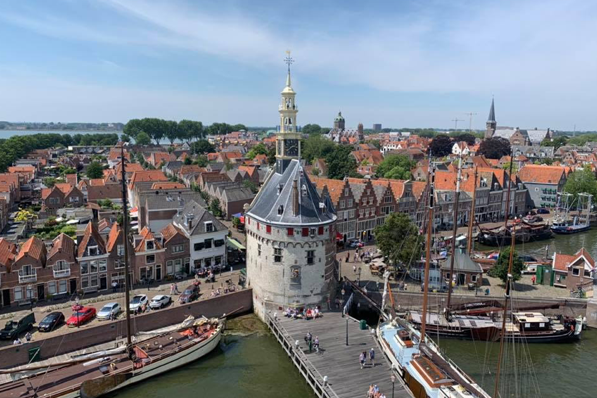 Zeiltocht naar Hoorn of Volendam op De Stedemaeght