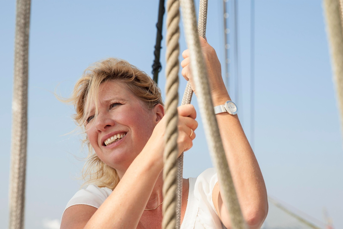 Zeiltocht naar Hoorn of Volendam op De Stedemaeght
