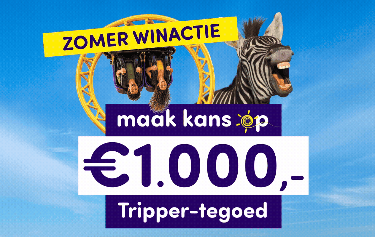 GRATIS kans op € 1.000 Tripper-tegoed