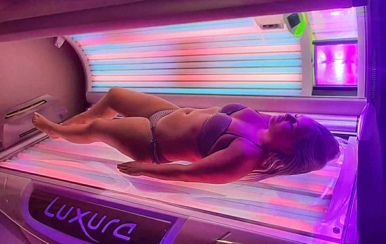 Zonnebanksessie bij Studio VitaSun