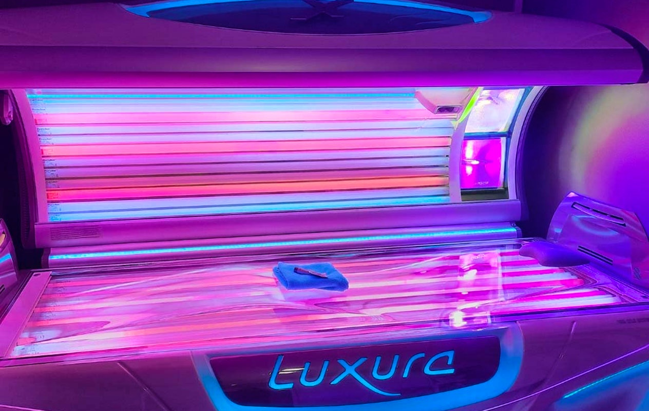 Zonnebanksessie bij Studio VitaSun