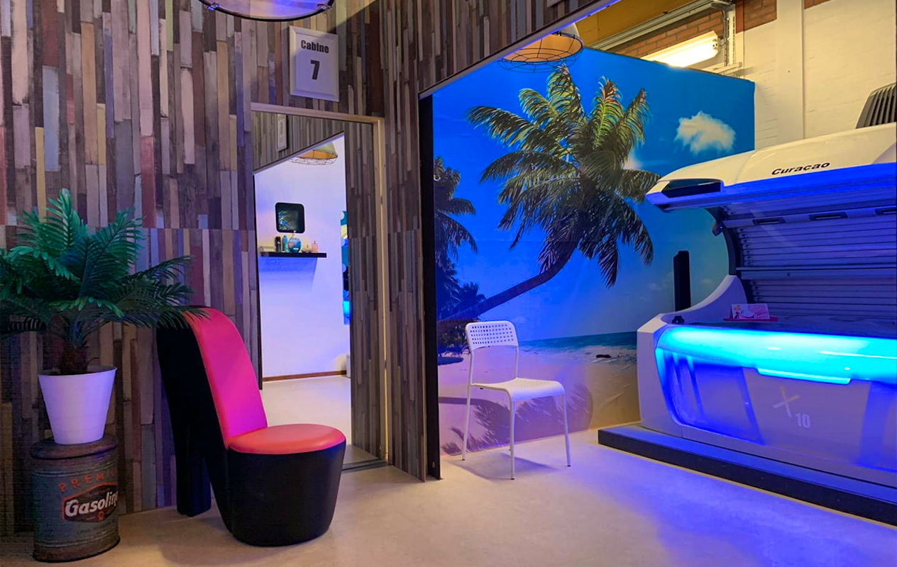 Zonnebanksessie bij Zonnestudio Caribbean (2 locaties)