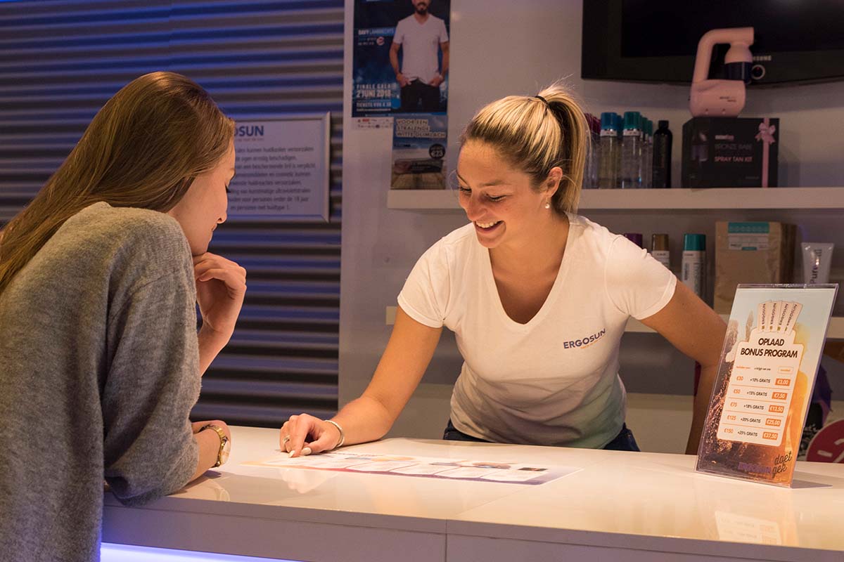 Zonnebanksessie bij SimplyMe in België