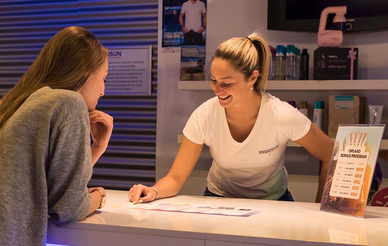 Zonnebanksessie bij SimplyMe in België