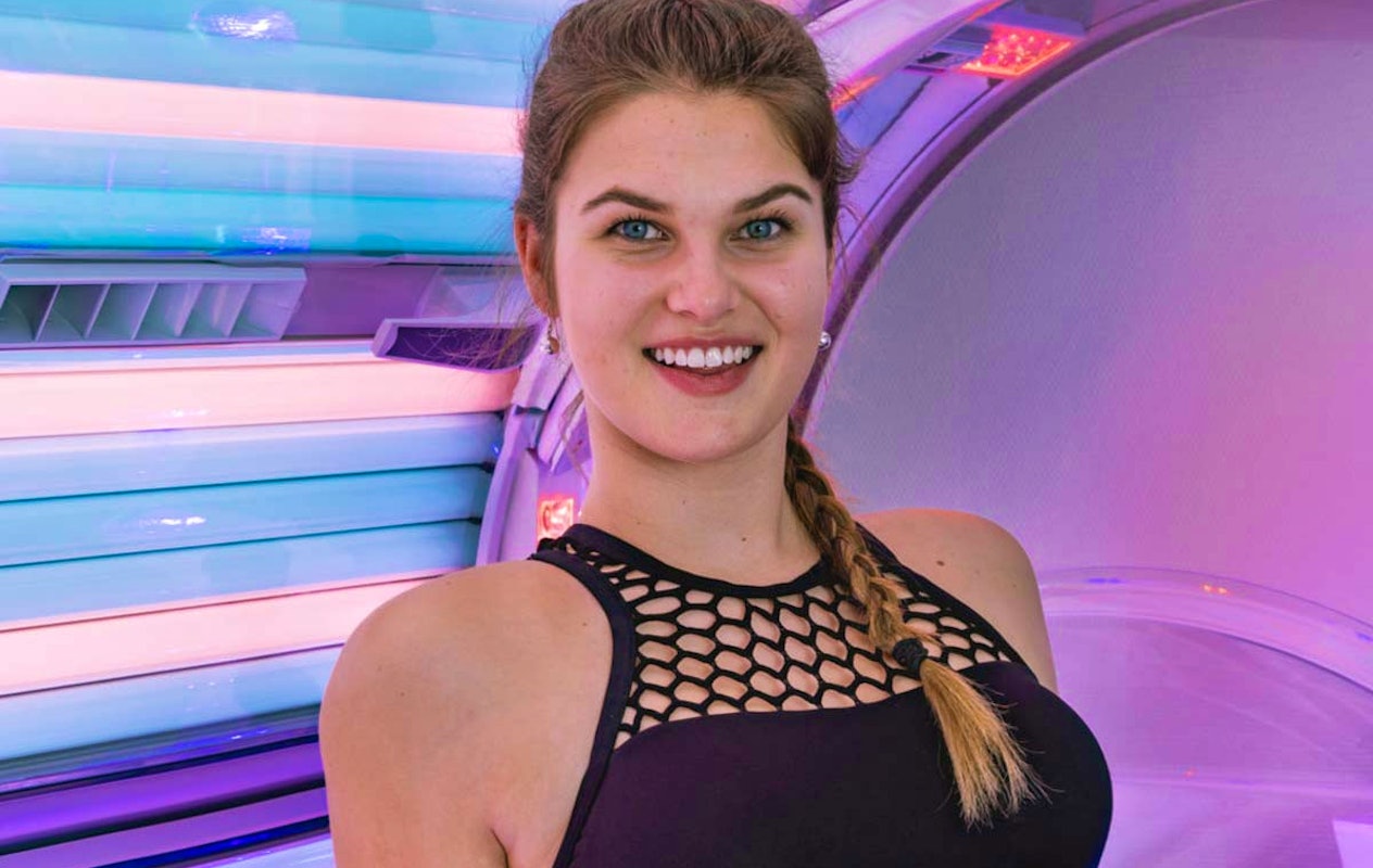 Zonnebanksessie bij SimplyMe in België