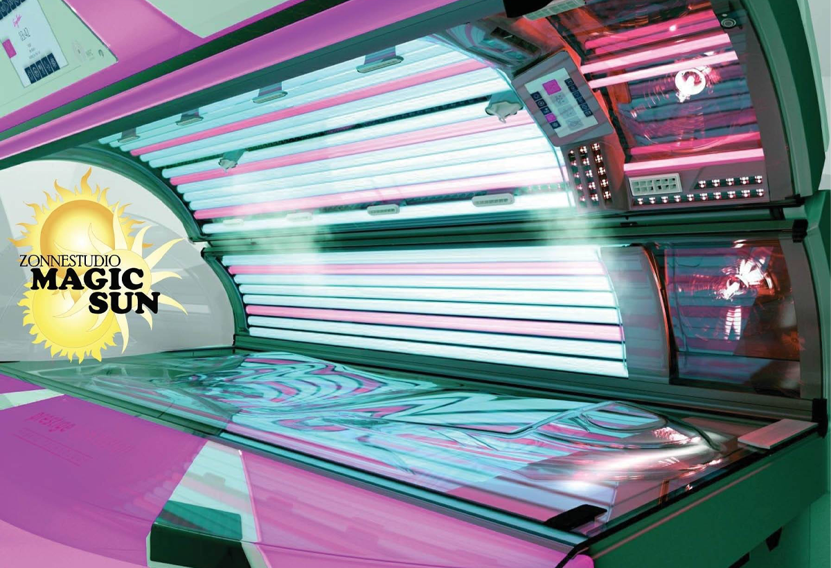 Zonnebanksessie + tanden bleken bij Magic Sun