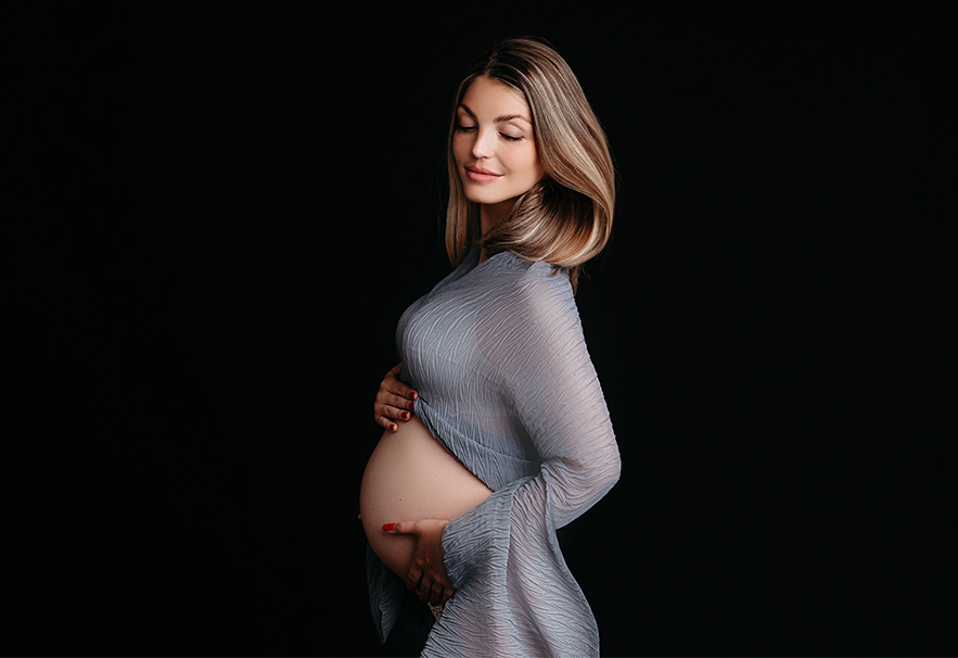 Zwangerschapsshoot incl. visagie en haarstyling bij Empire Models