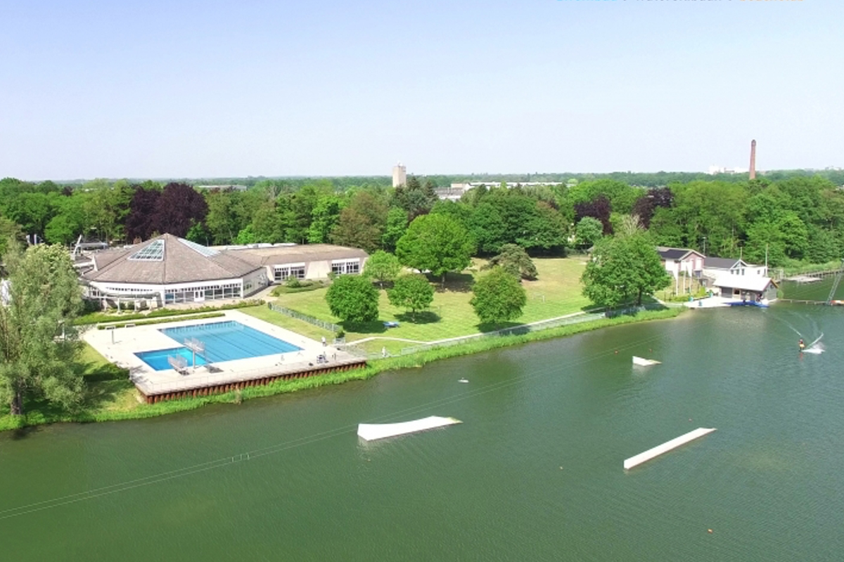 Zwemmen of waterskiën bij De IJzeren man 