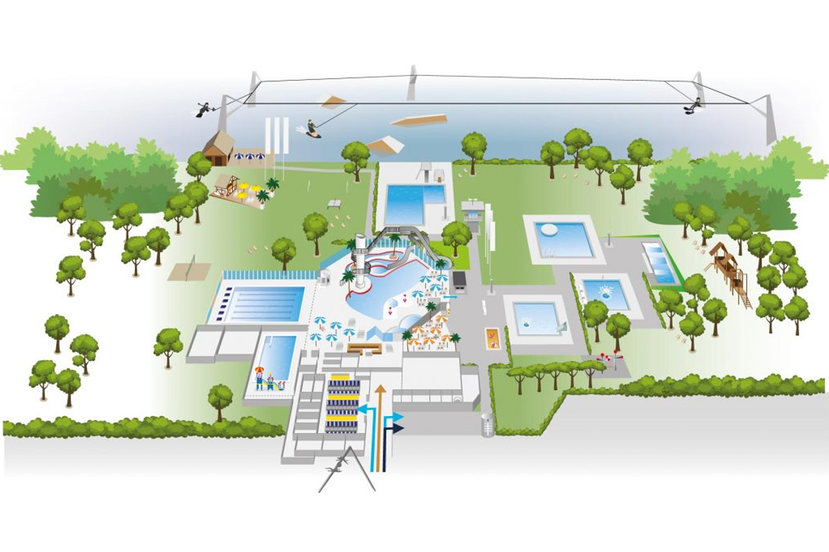 Zwemmen of waterskiën bij De IJzeren man 